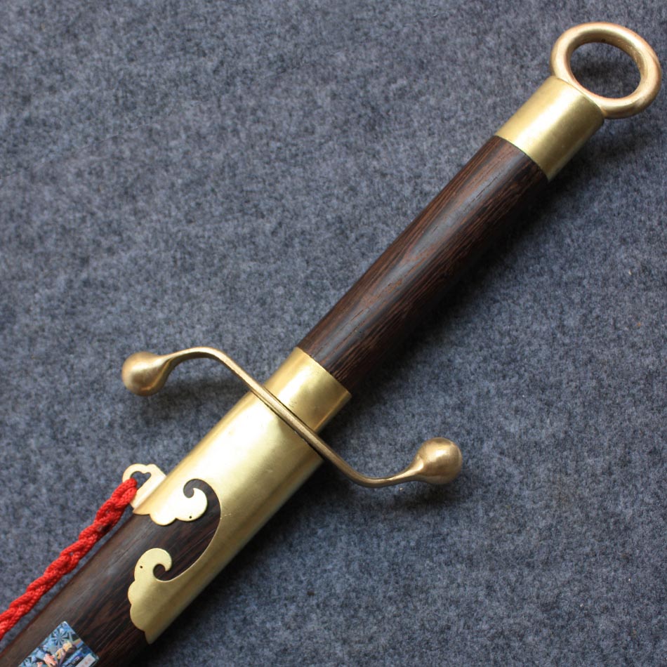 手工太极刀-刀尖